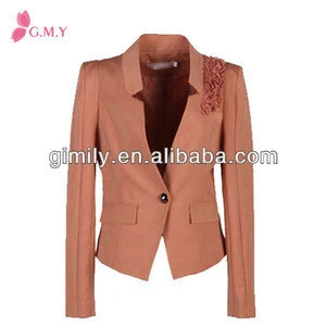 woman jacket fashion office female coat 2013-2014 women wear elegant blazers for ladies
