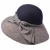 Import women church hats manufacturer colorblock bow fedora hats for tea party daily life from China
