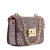Import women luxury evening clutch bags crystal hong strap small shoulder glitter leather bag with chain from China
