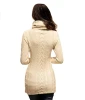 Women Polo Neck Knit Stretchable Elasticity Long Sleeve Slim turtleneck Sweater