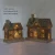Import wood craft with light wood house wood home decor  70287  23CM from China