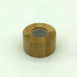 wood reed diffuser accessories 24mm 28mm bamboo bottle caps 24-410 bamboo screw cap 28-410 bamboo diffuser cap