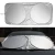 Import 150x70cm High quality  UV Protection Car Windshield Sunshade Front Rear Window Sun Shade Curtain parasol coch from China