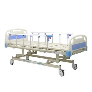 XF803c ABS 3 functions cheap nursing medical bed 3 crank manual hospital bed