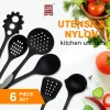 Yanfeng Top Seller 6 pieces Heat Resistant Kitchen Utensils with Colorful Handle
