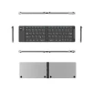 Yapears Universal Ultra Slim Rechargeable Folding Foldable Wireless Keyboard for all Smartphone Tablets