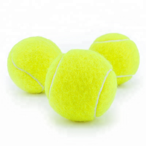 Yellow  Customized  logo color pets tennis ball