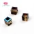 Import Yiwu Hot Sale Glass Cube Beads wholesale bead landing hair garment decoration crystal gold plating crystal beads from China
