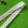 YQ-LC27 Exquisite quality Off white 1.3cm cotton tulle lace for Garment accessories