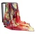 Import ZP digital print polyester scarf oil painting large square silk scarf wholesale from China