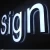 Import Resin LED Sign from China