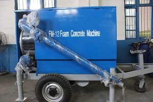 foam concrete machine to make block