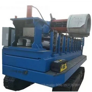 High quality greenhouse gutter machine with car forflex gutter forming machine