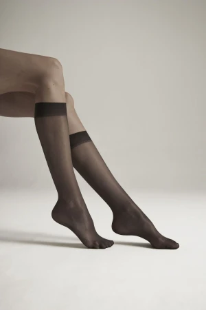Estella Shine Elastane Knee High