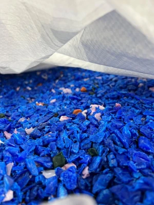 HDPE Blue Drum Scrap/HDPE Flakes/ HDPE Milk Bottle Scrap For Sale