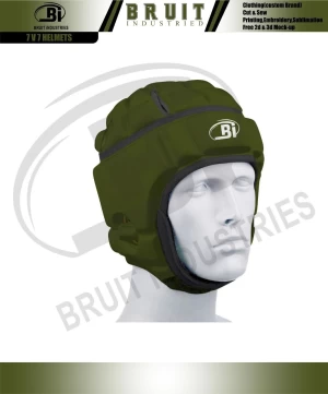 Buy EliteTek Soft Padded Helmet  Rugby Headguards, Soft Football Helmet 7v7 Barnett Heat Helmet