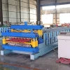 China galvanized glazed metal roof tile sheet roll forming making machine