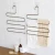 Import Manufacturers wholesale non-slip seamless stainless steel multi-functional S-type multi-layer storage pants rack from China