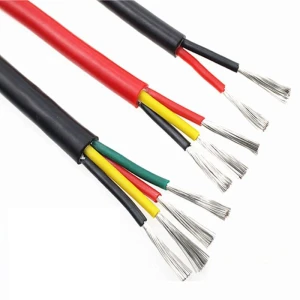 multi core silicone cable SIHF C