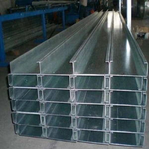 Cold rolled GI mild steel C section steel C purlin for building beam