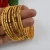 Import Indian Bollywood Fashion Ethnic 8 PC Gold Plated Jewelry Bangle Set from India