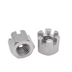 Hexagon Slotted Castle Nut