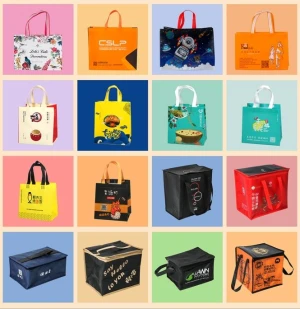 non-woven bag for shopping or non-woven aluminum foil bag and recycle bag