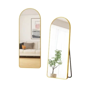 Professional Manufacture Wholesale High Quality Stand Up DINGJU Mirror Standing Tall Mirror