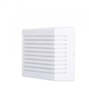 home security dual tone siren 12V 15W white color square siren