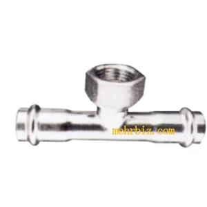 Stainless steel Pipe fittings Tee joints and connectors, OEM and customization