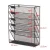 Import 6-layer wall-mounted file mailbox manager Hanging metal mesh file rack customization from China