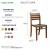 Import Cafe Wooden Chairs Restaurant Chairs Modern Plastic Chairs from Vietnam