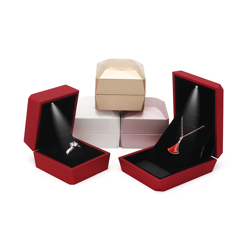 Buy Led Light Jewelry Box Wholesale Custom Special Design Travel ...