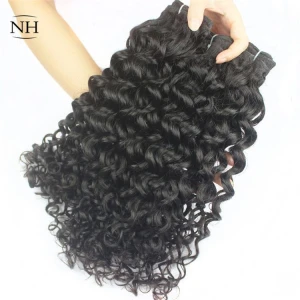 Virgin Peruvan Hair Italy Curly Style Natural Color