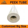 PEEK Tube Polyetheretherketone Round Pipe Tubing Piping Big Customized Size Diameter PEEK Grade 450G 450GL30 450CA30 450FC30