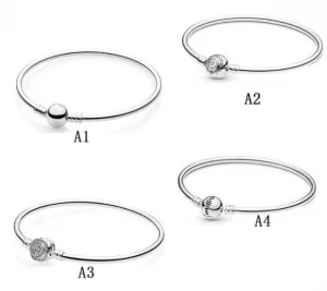 Wholesale 925 Sterling Silver Bangle Bracelet For Ladies