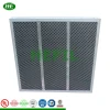 Panel Activated carbon Primary Air Filter , Aluminum Frame Pre Filter