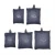 Import wholesale foldable polyester organizer travel bag for traveling clothes from China