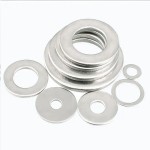 Metal Galvanized Sliver Steel Flat Washer For Mechanical Industrial Fasteners