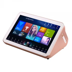 China Factory Portable With Hard Disk Karaoke Machine Player Android System 15.6'' Touch Screen Karaoke Player Portable