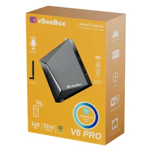 vSeeBox V6 Pro New Box 8K HD Voice Control WIFI6