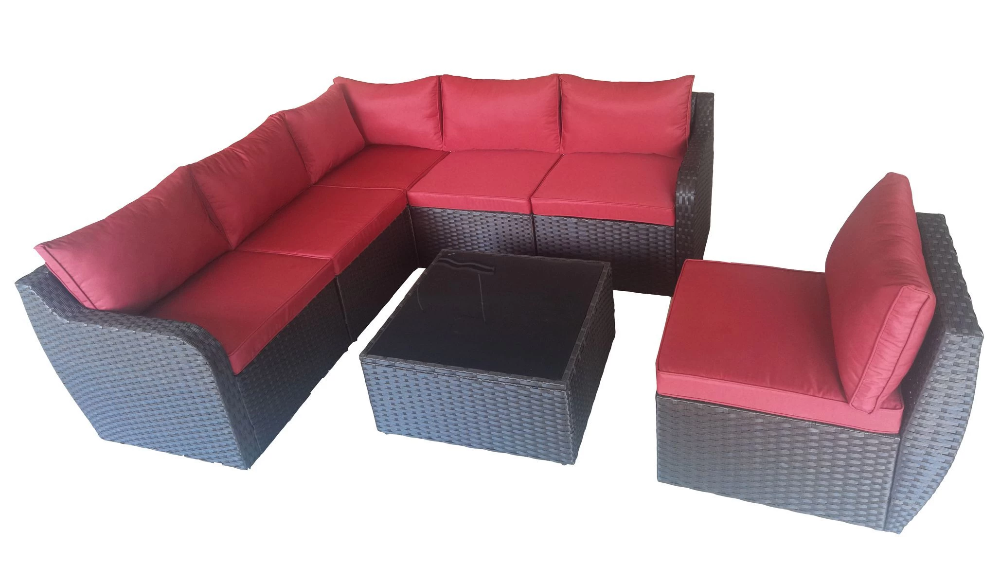 Buy Garden Furniture Outdoor Rattan Sofa Set Lsr156 from JIAXING LAYO