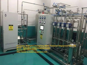 Purified Water System for pharmaceutical industry with DQ IQ OQ PQ SAT