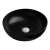 Import Modern style matte black bathroom ceramic above counter handmade vessel sink from China