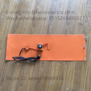 Silicone Rubber Heating Pad with Thermostat