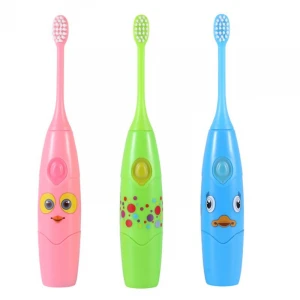 Colours Cartoon Kids Electric Toothbrush With Music