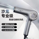 Hair Salon Leopard 5700 Korean-style High-Speed ​​Brushless Hair Dryer, Hairstylist and Salon Dedicated Hair Dryer, Quick-Drying, Hollow-Out Airflow