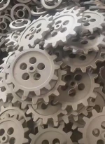 Cast iron gear