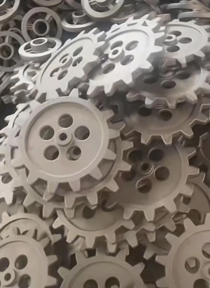Cast iron gear