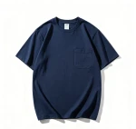 Men's Cotton Pocket T-Shirt Casual Workwear Short Sleeve Tee